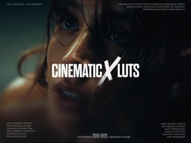 CinematicX LUTs